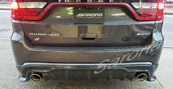 Custom Dodge Durango  SUV/SAV/Crossover Rear Lip/Diffuser (2017 - 2024) - $790.00 (Part #DG-012-RA)